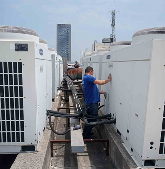 宣城市中央空调制热和不制冷系统维修方法